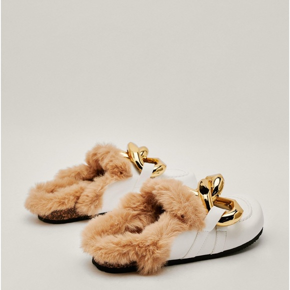 Nasty gal faux fur loafers - Picture 2 of 9